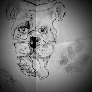 Artwork bull dog